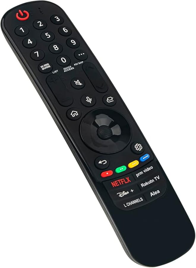 Replacement Remote Control MR23GA AKB76043103, Fit for LG OLED TV OLED42C37LA OLED48C37LA OLED55C37LA OLED65C37LA OLED77C37LA OLED83C37LA OLED55G39LA OLED65G39LA OLED77G39LA OLED83G39LA OLED77B46LA